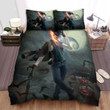 Halloween Gentlemen Jack-O-Lantern Artwork Bed Sheets Spread Duvet Cover Bedding Sets