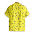 Barber Yellow Scissors For Professional Barber Hawaiian Shirt