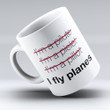 I Fly Plane Mug Airplane Mug Gift For Pilot Plane Lover Mug Gift For Him Gift For Family Friends