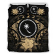 Chuuk Brown Hibiscus  Bed Sheets Spread  Duvet Cover Bedding Sets