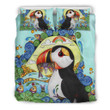 Puffin Colorful  Bed Sheets Spread  Duvet Cover Bedding Sets