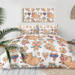 Cartoon Pig  Bed Sheets Spread  Duvet Cover Bedding Sets