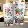 Personalized Crochet Tumbler I Make People Warm Everyday ting Tumbler Gifts For Grandma Crochet Girl ting Lover Gift Tumbler 20 Oz Skinny Tumbler 20 Oz