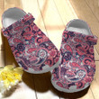 Boho Mhendi Garden Classic Clogs Shoe, Gift For Lover Boho Mhendi Classic Clog Comfy Footwear