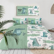 Cute Crocodile Pattern  Bed Sheets Spread  Duvet Cover Bedding Sets