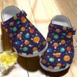 Astronaut Cute Planets Classic Clogs Shoe, Gift For Lover Astronaut Cute Planets Classic Clog Comfy Footwear