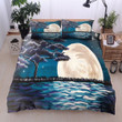 River Tree Moon And Star  Bed Sheets Spread  Duvet Cover Bedding Sets