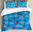 Ladybug Bed Sheet Duvet Cover Bedding Sets