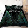 New Zealand Silver Fern And Kiwi Bed Sheets Spread  Duvet Cover Bedding Sets