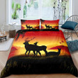 Deers Sunset Bed Sheets Duvet Cover Bedding Sets