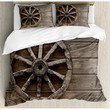 Antique Cotton Bed Sheets Spread Comforter Duvet Cover Bedding Sets