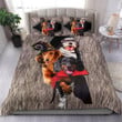 Dachshunds Halloween Funny Dog Gift Ideas Duvet Cover Bedding Set