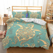 Turtle Sea Cotton Bed Sheets Spread Comforter Duvet Cover Bedding Sets