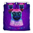 Dog Custom Duvet Cover Bedding Set With Your Name And Photo