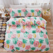 Fresh Pineapple Pattern Bedding Set (Duvet Cover & Pillow Cases)
