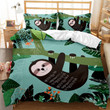 Cartoon Sloth Bed Sheets Duvet Cover Bedding Sets