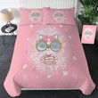 Lovely Cat Cartoon Pattern Bed Sheets Duvet Cover Bedding Sets