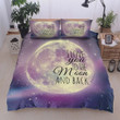 Moon I Love You To The Moon And Back Cotton Bed Sheets Spread Comforter Duvet Cover Bedding Sets