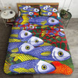 Fishs Cotton Bed Sheets Spread Comforter Duvet Cover Bedding Sets