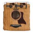 Wood Guitar Duvet Cover Bedding Set