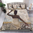 Strong African Women Bed Sheets Spread Comforter Duvet Cover Bedding Sets