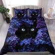 Cat And Flower Duvet Cover Bedding Set