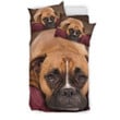 Boxer Dog Bedding Set Cotton Bed Sheets Spread Comforter Duvet Cover Bedding Sets