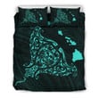 Alohawaii Rays Hawaii Map Polynesian Cotton Bed Sheets Spread Comforter Duvet Cover Bedding Sets