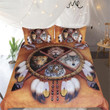 Wolf Dreamcatcher Cotton Bed Sheets Spread Comforter Duvet Cover Bedding Sets