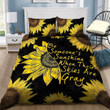 Sunflower Be Someone's Sunshine When Their Skies Are Gray Bed Sheets Spread Comforter Duvet Cover Bedding Sets