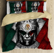 Aztec Warrior Mexican Duvet Cover Bedding Set
