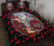 3D Rose Owl Cotton Bed Sheets Spread Comforter Duvet Cover Bedding Sets