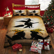 Witch Black Cat Bed Sheets Duvet Cover Bedding Set Great Gifts For Halloween