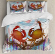 Crabs Bed Sheets Duvet Cover Bedding Sets