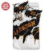 Basketball Duvet Cover Bedding Set With Personalized Custom Name And Number