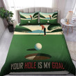 Golf Your Hole Is My Goal Bedding Set Bed Sheets Spread Comforter Duvet Cover Bedding Sets