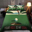 Golf Your Hole Is My Goal Bedding Set Bed Sheets Spread Comforter Duvet Cover Bedding Sets