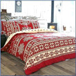 Christmas Cotton Bed Sheets Spread Comforter Duvet Cover Bedding Sets
