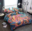 Octopus Cotton Bed Sheets Spread Comforter Duvet Cover Bedding Sets