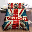 Union Jack London Bed Sheets Spread Duvet Cover Bedding Sets
