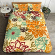 Flower Cotton Bed Sheets Spread Comforter Duvet Cover Bedding Sets