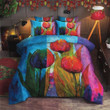 Tulip Cotton Bed Sheets Spread Comforter Duvet Cover Bedding Sets