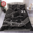 Hockey Custom Duvet Cover Bedding Set With Your Name