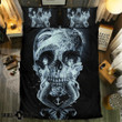 Skull Mermaids Art Bed Sheets Spread Duvet Cover Bedding Sets