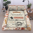 Thanksgiving Blessing Falling Leaves Turkey Cotton Bed Sheets Spread Comforter Duvet Cover Bedding Sets