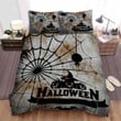 Spider, Halloween, Spider With One Eye Bed Sheets Spread Duvet Cover Bedding Sets