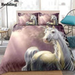 Pink Unicorn Life Duvet Cover Bedding Set