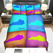 Kentucky Pop Art Bed Sheets Spread Comforter Duvet Cover Bedding Sets