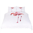 Flamingo Bed Sheets Duvet Cover Bedding Set