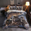 Wolf Family Cotton Bed Sheets Spread Comforter Duvet Cover Bedding Sets